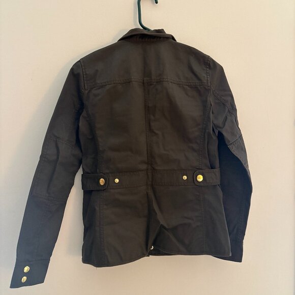 J Crew Downtown Field Waxed Cotton Jacket - Picture 2 of 4
